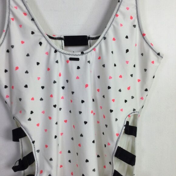 Volcom Womens Heartache One Piece Swimsuit Sleeveless Stretch White Size S NWT - Picture 15 of 16